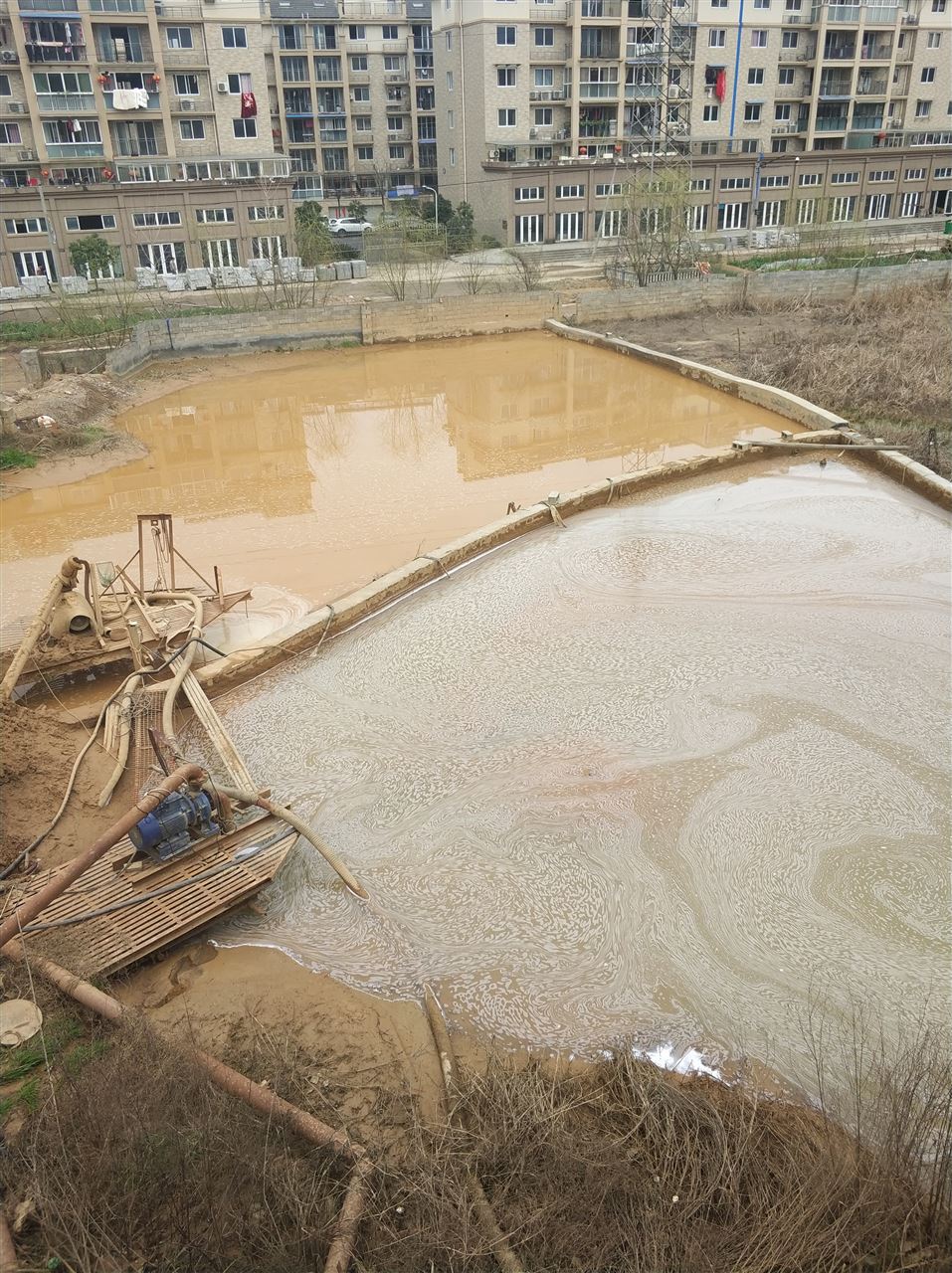 双清沉淀池淤泥清理-厂区废水池淤泥清淤